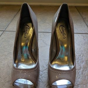 Candies Neutral Platform Heels